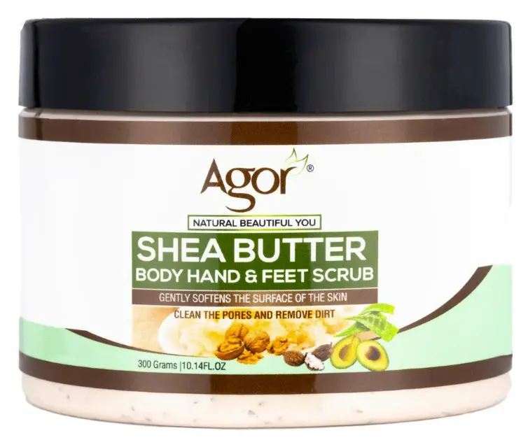 Agor  Shea Butter Body Hand and Feet Scrub