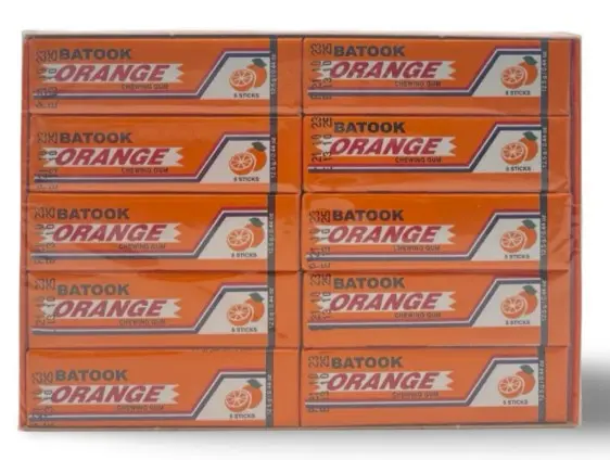 Batook orange chewing gum (20pcs)