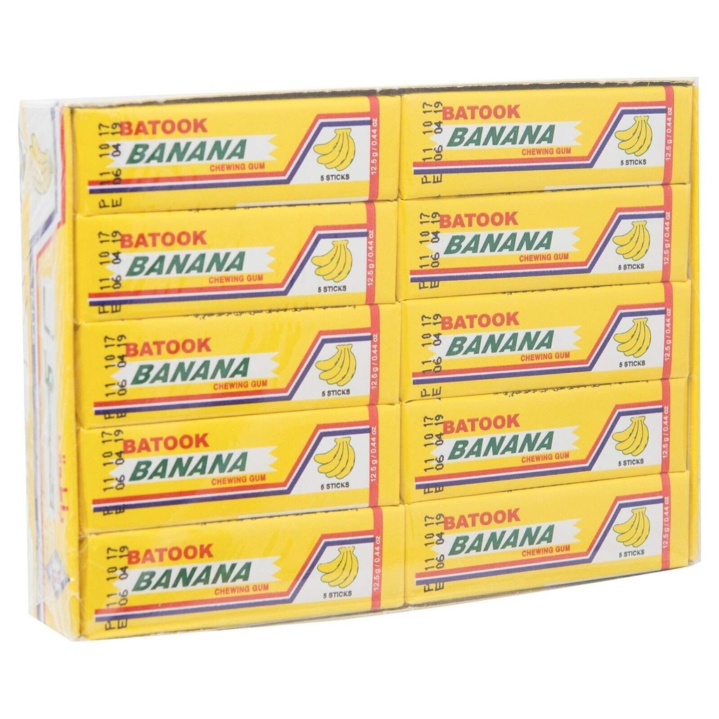 Batook Banana chewing gum (20pcs)