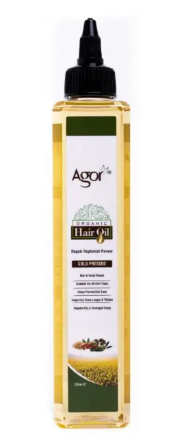 Agor Organic hair oil 250ml 