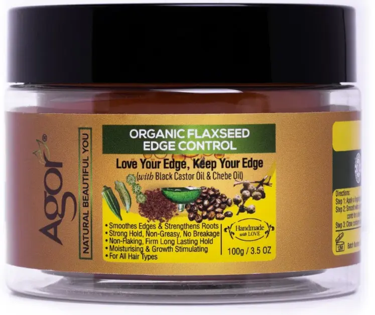 Agor Organic Flaxseed Edge Control