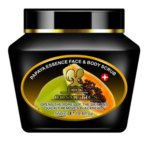 Edu-03  papaya face & body scrub 550ml (copy)