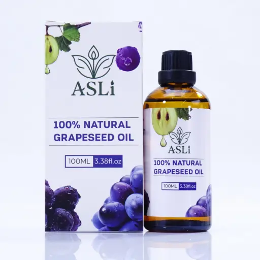 Asli natural grapeseed oil 100ml 