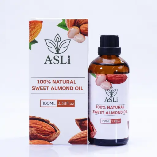 Asli natural sweet almond oil 100ml 