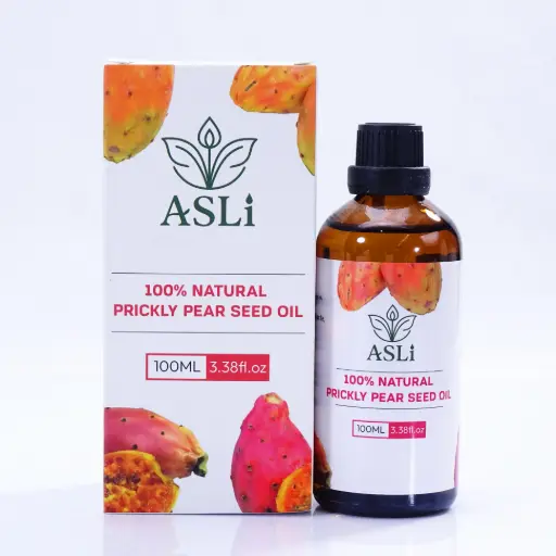 Asli natural prickly pear seed oil 100ml 