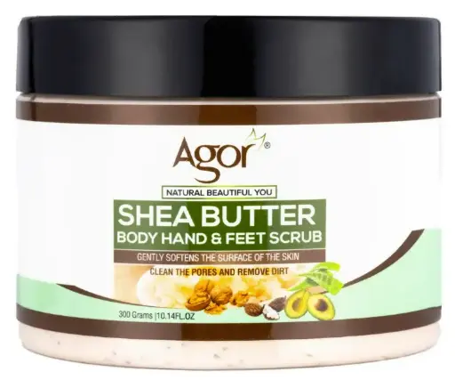 Agor  Shea Butter Body Hand and Feet Scrub