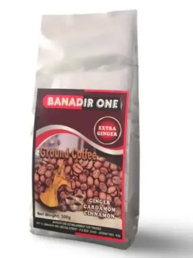 Café Moulu aux Épices – Banadir One (500 g) (Extra Gingembre)