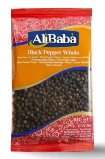 Black Peppercorns – Alibaba (100 g)